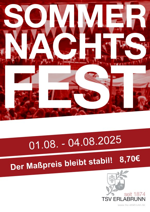 Flyer Sommernachtsfest Titelbild